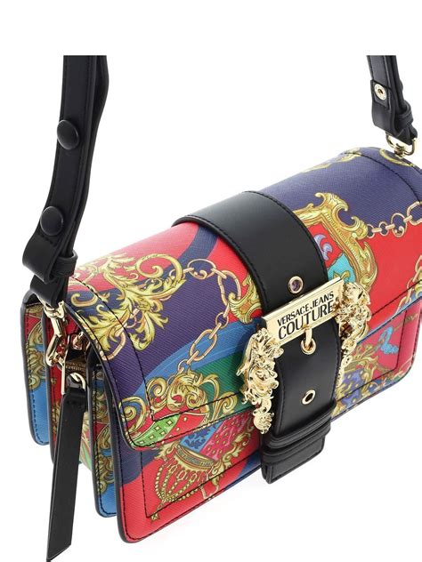 versace jeans couture multicolor bag|versace jeans couture bags usa.